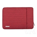 Gigapack canvasartisan laptop tok (univerzális, 13" méret, 355 x 251 x 24 mm, cseppálló, plüss belső, prémium) piros