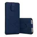 Gigapack deko tok álló (univerzális, kör, kihúzható tépőzár, övre fűzhető, 6.1-6.7" méret) sötétkék