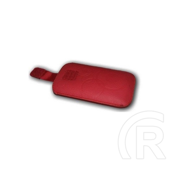 Gigapack dekocase tok álló (kör minta, kihúzható tépőzár, övre fűzhető, univerzális, xxl méret) piros