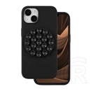 Gigapack iPhone 13 szilikon telefonvédő (matt, kameravédő, tapadókorong) fekete