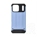 Gigapack iPhone 18 Pro defender szilikon telefonvédő (ütésállóság, légpárnás sarok, fémhatás) világoskék