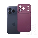 Gigapack iPhone 18 Pro szilikon telefonvédő (matt) bordó