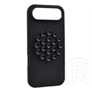 Gigapack iPhone Air szilikon telefonvédő (matt, kameravédő, tapadókorong) fekete