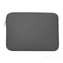 Gigapack laptop/notebook tok (univerzális, 15.6" méret, 400x305x20mm, cseppálló, plüss belső) szürke