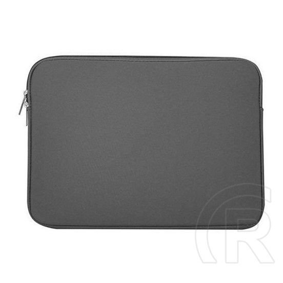 Gigapack laptop/notebook tok (univerzális, 15.6" méret, 400x305x20mm, cseppálló, plüss belső) szürke
