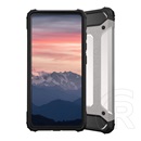 Gigapack műanyag telefonvédő (közepesen ütésálló, Apple iPhone 13 Pro Max szilikon belső, fémhatás) ezüst