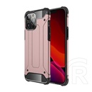 Gigapack műanyag telefonvédő (közepesen ütésálló, Apple iPhone 13 Pro Max szilikon belső, fémhatás) rózsaszín