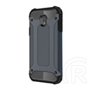 Gigapack műanyag védő (közepesen ütésálló, Samsung Galaxy J3 (2017) SM-J330 EU szilikon belső, fémhatás) sötétkék