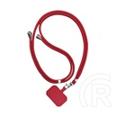 Gigapack nyakpánt (univerzális, tokba helyezhető tartó rész, szövet) piros
