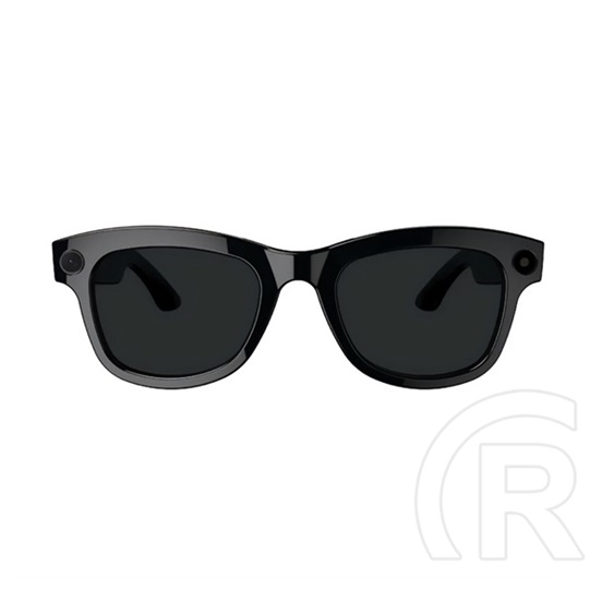 Gigapack okos napszemüveg (v5.3, wifi, kamera, zenelejátszás, hívásfogadás, zajszűrő, ai fordító, cseppálló) fekete