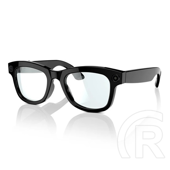 Gigapack okos szemüveg (v5.3, wifi, kamera, zenelejátszás, hívásfogadás, ai fordító, cseppálló) fekete