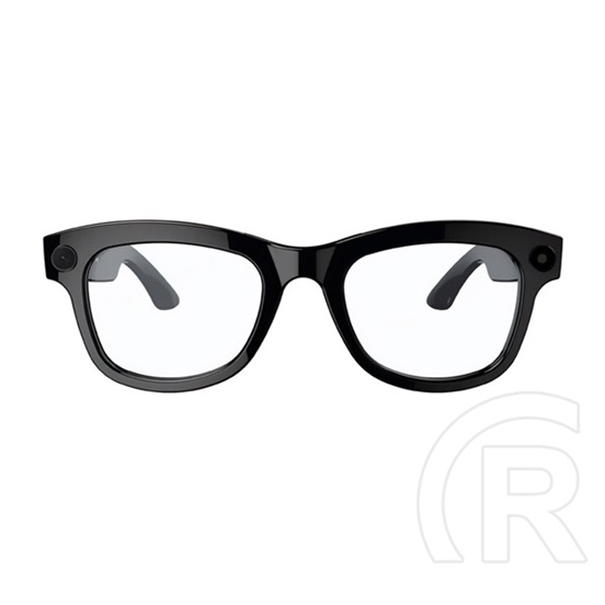 Gigapack okos szemüveg (v5.3, wifi, kamera, zenelejátszás, hívásfogadás, zajszűrő, ai fordító, cseppálló) fekete