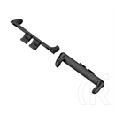 Gigapack óraszíj csatlakozó adapter (egyedi méret, 1 pár, átalakító, fém, 20 mm, fekete)