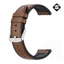 Gigapack pótszíj (univerzális, 22 mm, valódi bőr, sötétbarna)
