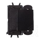 Gigapack szilikon telefonvédő (univerzális, 360°-ban forgatható, tépőzár, karra rögzíthető, sport, 4-6.5" méret) fekete