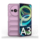 Gigapack szilikon telefonvédő (ütésálló, kameravédő, 3D, lila)