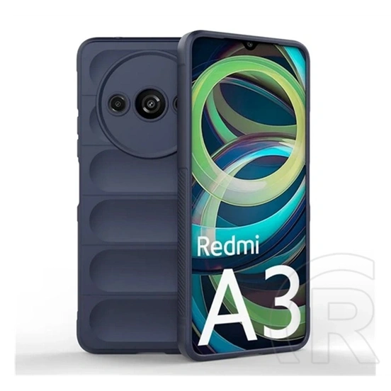 Gigapack szilikon telefonvédő (ütésálló, kameravédő, 3D, sötétkék)