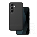 Gigapack szilikon telefonvédő (ütésálló, kameravédő, karbon minta, fekete)