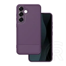 Gigapack szilikon telefonvédő (ütésálló, kameravédő, karbon minta, lila)