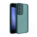 Gigapack szilikon telefonvédő (ütésállóság, akril hátlap, kameravédő, sötétzöld)
