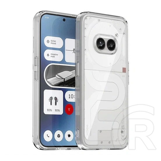 Gigapack szilikon telefonvédő (ütésállóság, átlátszó hátlap)