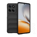 Gigapack szilikon telefonvédő (ütésállóság, kameravédő, 3D, fekete)