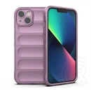 Gigapack szilikon telefonvédő (ütésállóság, kameravédő, 3D, lila)