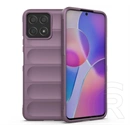 Gigapack szilikon telefonvédő (ütésállóság, kameravédő, 3D, lila)