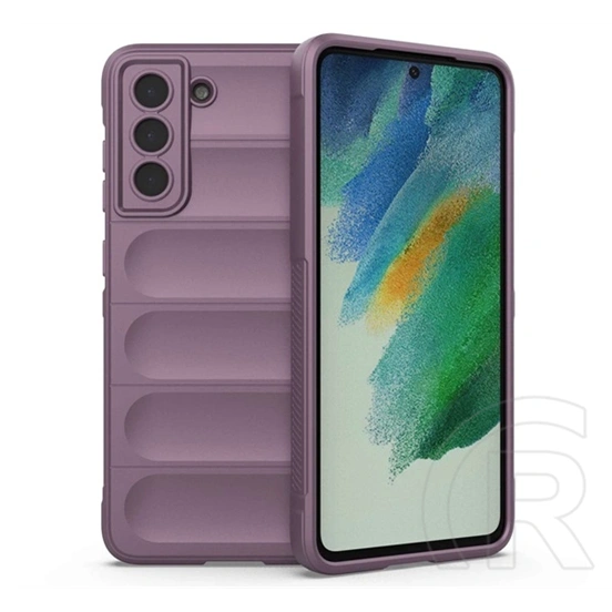 Gigapack szilikon telefonvédő (ütésállóság, kameravédő, 3D, lila)