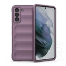 Gigapack szilikon telefonvédő (ütésállóság, kameravédő, 3D, lila)