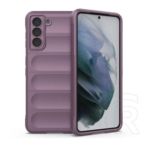 Gigapack szilikon telefonvédő (ütésállóság, kameravédő, 3D, lila)