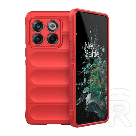 Gigapack szilikon telefonvédő (ütésállóság, kameravédő, 3D, piros)
