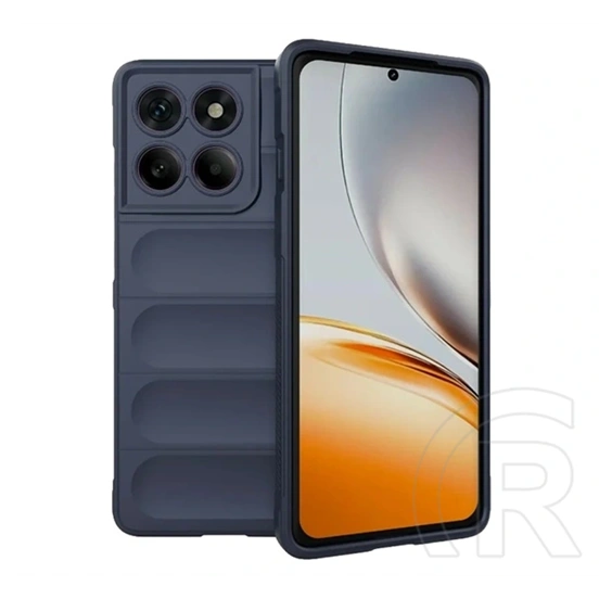 Gigapack szilikon telefonvédő (ütésállóság, kameravédő, 3D, sötétkék)