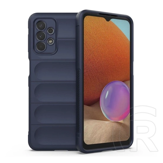 Gigapack szilikon telefonvédő (ütésállóság, kameravédő, 3D, sötétkék)