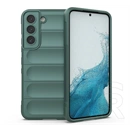 Gigapack szilikon telefonvédő (ütésállóság, kameravédő, 3D, sötétzöld)