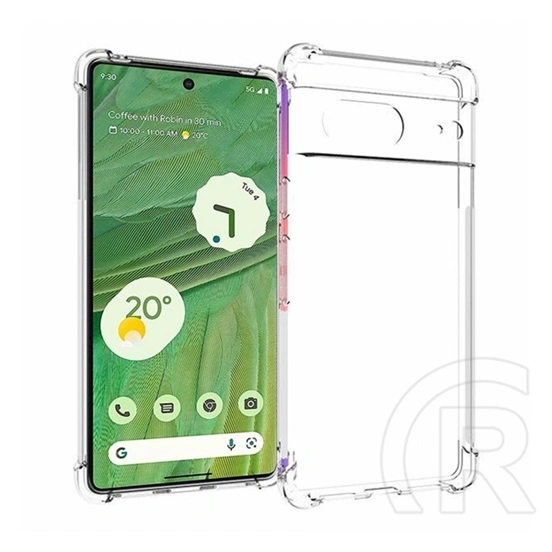 Gigapack szilikon telefonvédő (ütésállóság, légpárnás sarok, átlátszó)