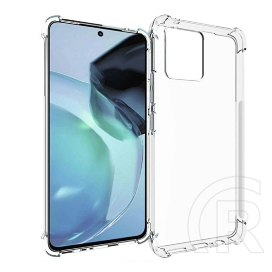 Gigapack szilikon telefonvédő (ütésállóság, légpárnás sarok, átlátszó)