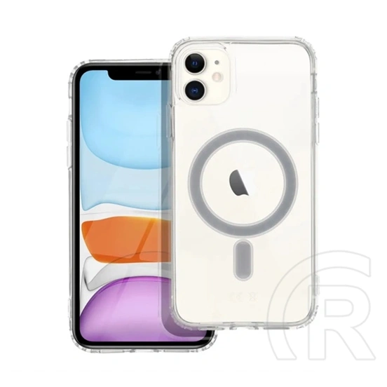 Gigapack szilikon telefonvédő (ütésállóság, magsafe, átlátszó)