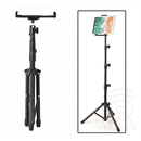 Gigapack tripod állvány (állítható, 360°-ban forgatható, 42-150cm magasságban, univerzális, 4-12") fekete