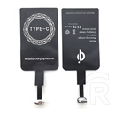 Gigapack wireless töltő adapter (hosszított fej, fogadóegység, gyorstöltő, type-c töltőcsatlakozó, qi)
