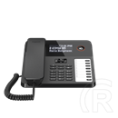 Gigaset Desk 600 telefon (vezetékes, analóg, 3 soros LCD kijelző, kihangosító, RJ9, falra szerelhető, fekete)