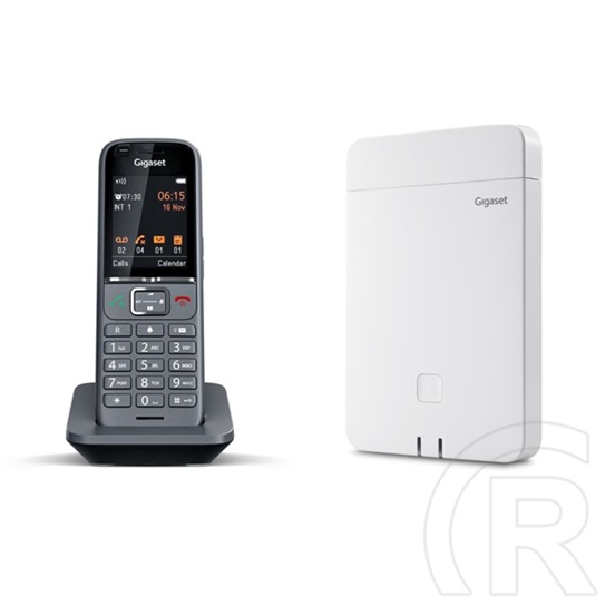 Gigaset N610 IP Pro + S700H Pro VoIP csomag (1x bázisállomás, 1x kézibeszélő, PoE, Ethernet 10/100 Mbps, max. 8 DECT kéz