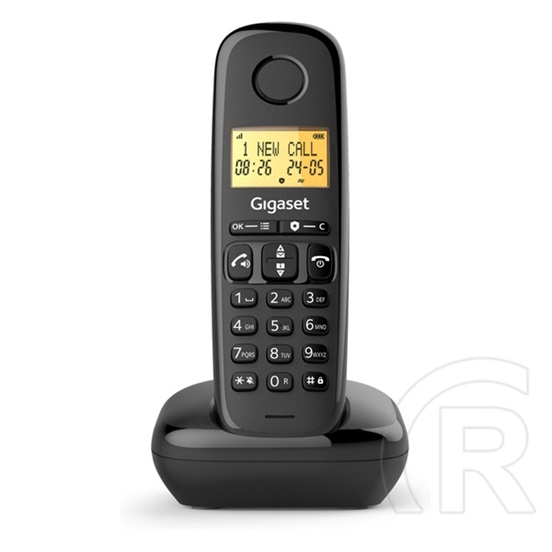 Gigaset basic 100a telefon készülék (vezeték nélküli, dect) fekete
