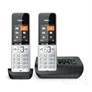 Gigaset comfort 500a duo telefon készülék (vezeték nélküli, 1 bázis, 2 kézibeszélő, dect) ezüst