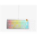 Glorious GMMK 3 HE 75% Prebuilt RGB mechanikus gamer  billentyűzet (UK, fehér)