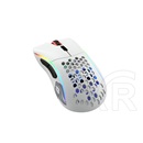 Glorious PC Gaming Race Model D- RGB cordless optikai egér (USB, matt fehér)