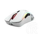 Glorious PC Gaming Race Model D- RGB cordless optikai egér (USB, matt fehér)