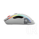Glorious PC Gaming Race Model D RGB cordless optikai egér (USB, fehér)