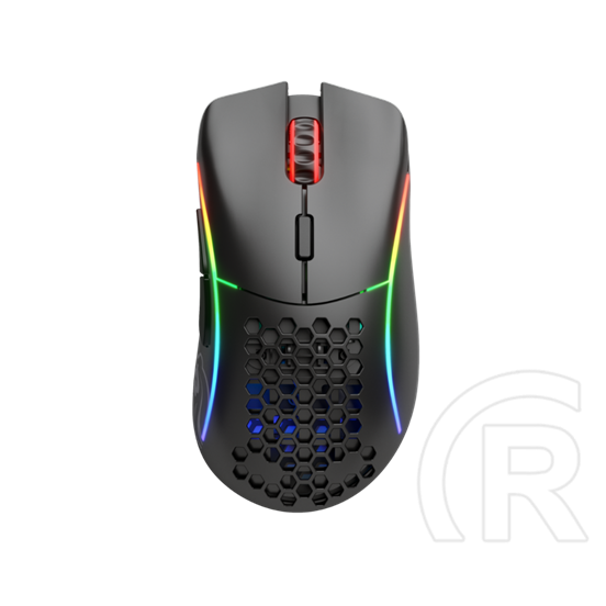 Glorious PC Gaming Race Model D RGB cordless optikai egér (USB, fekete)