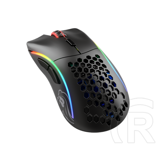 Glorious PC Gaming Race Model D RGB cordless optikai egér (USB, fekete)